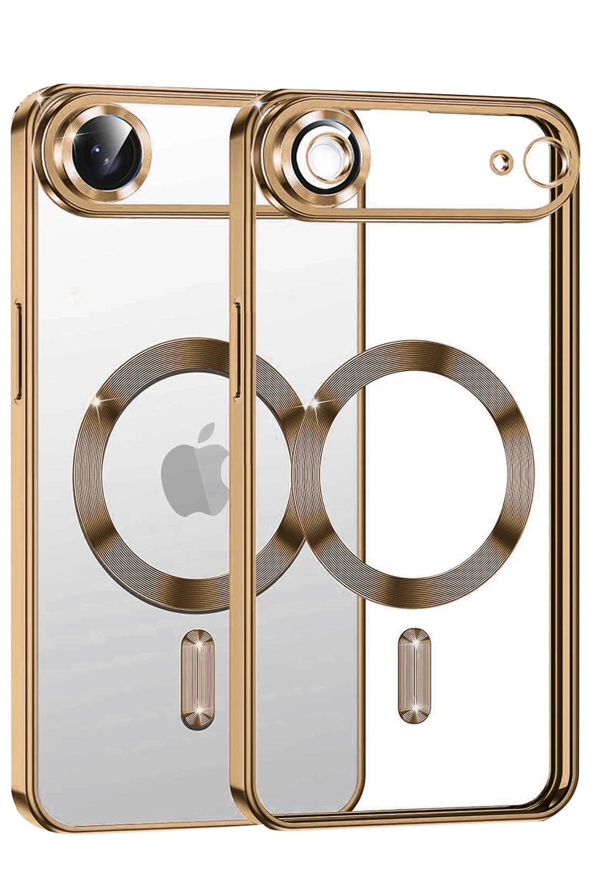 Mey İthalat®   iPhone 17 Air Kross Magneticsafe Kapak - Çöl Titanyum