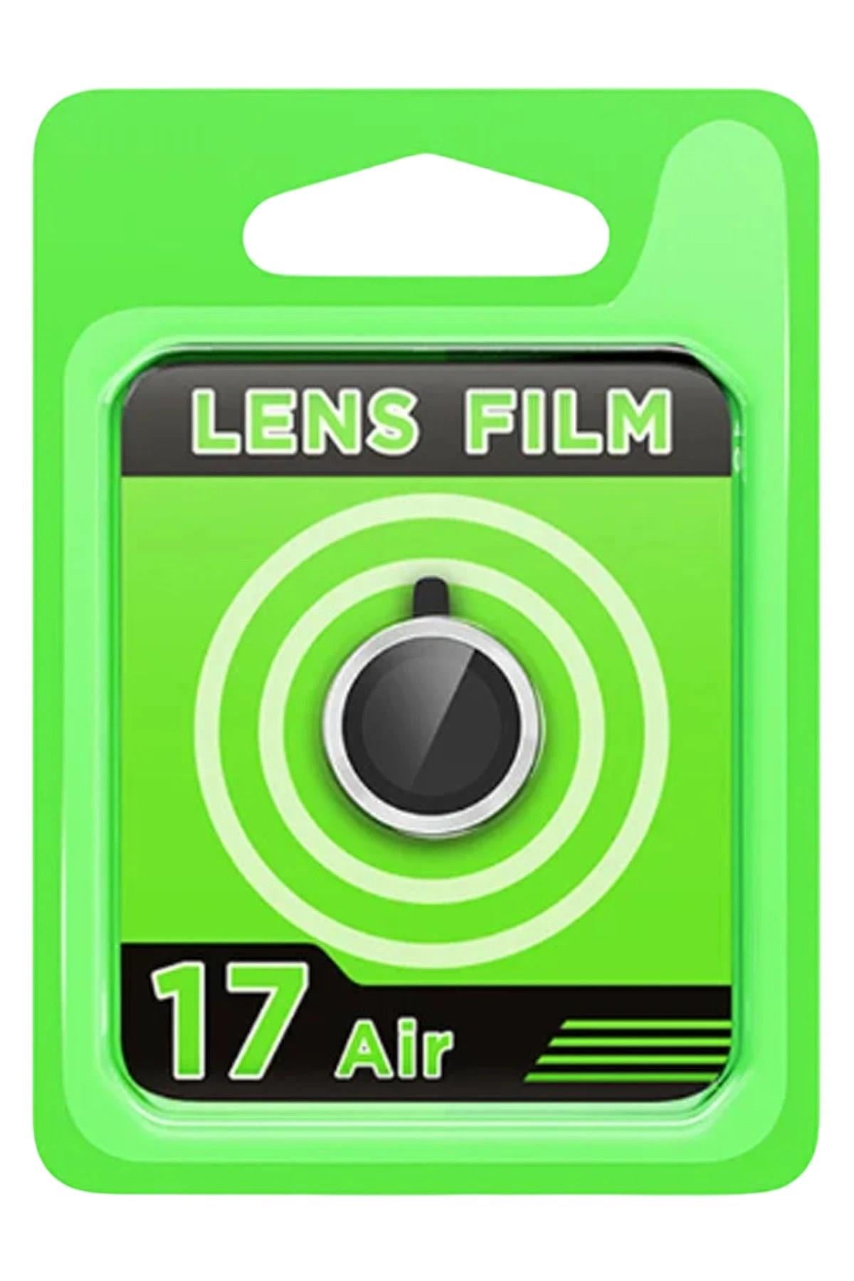 Mey İthalat®   iPhone 17 Air Raze Metal Kamera Lens - Gümüş