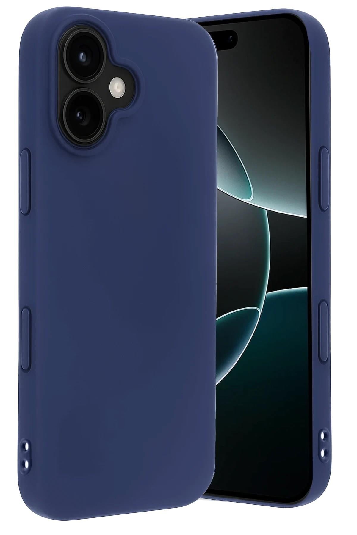 Mey İthalat®   iPhone 17 First Silikon - Lacivert