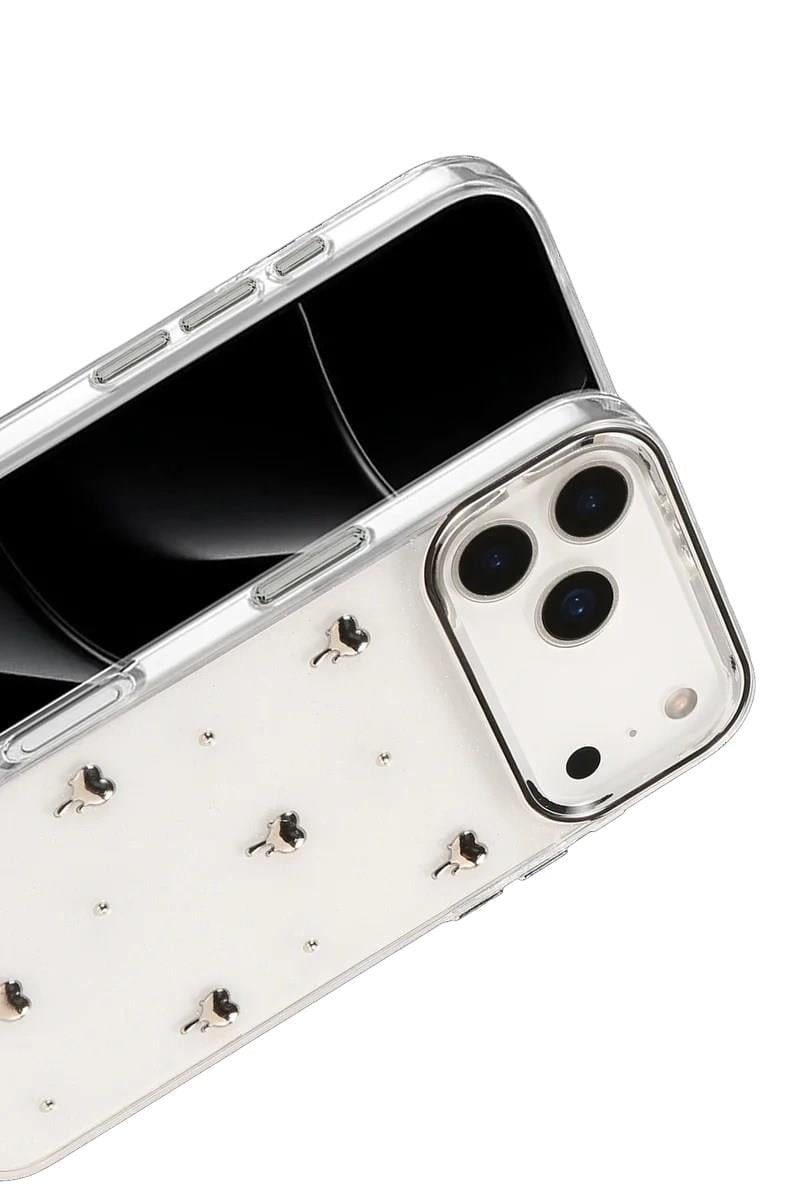 Mey İthalat®   iPhone 17 Pro Max Fiyonk Desenli Kapak - Desen 1