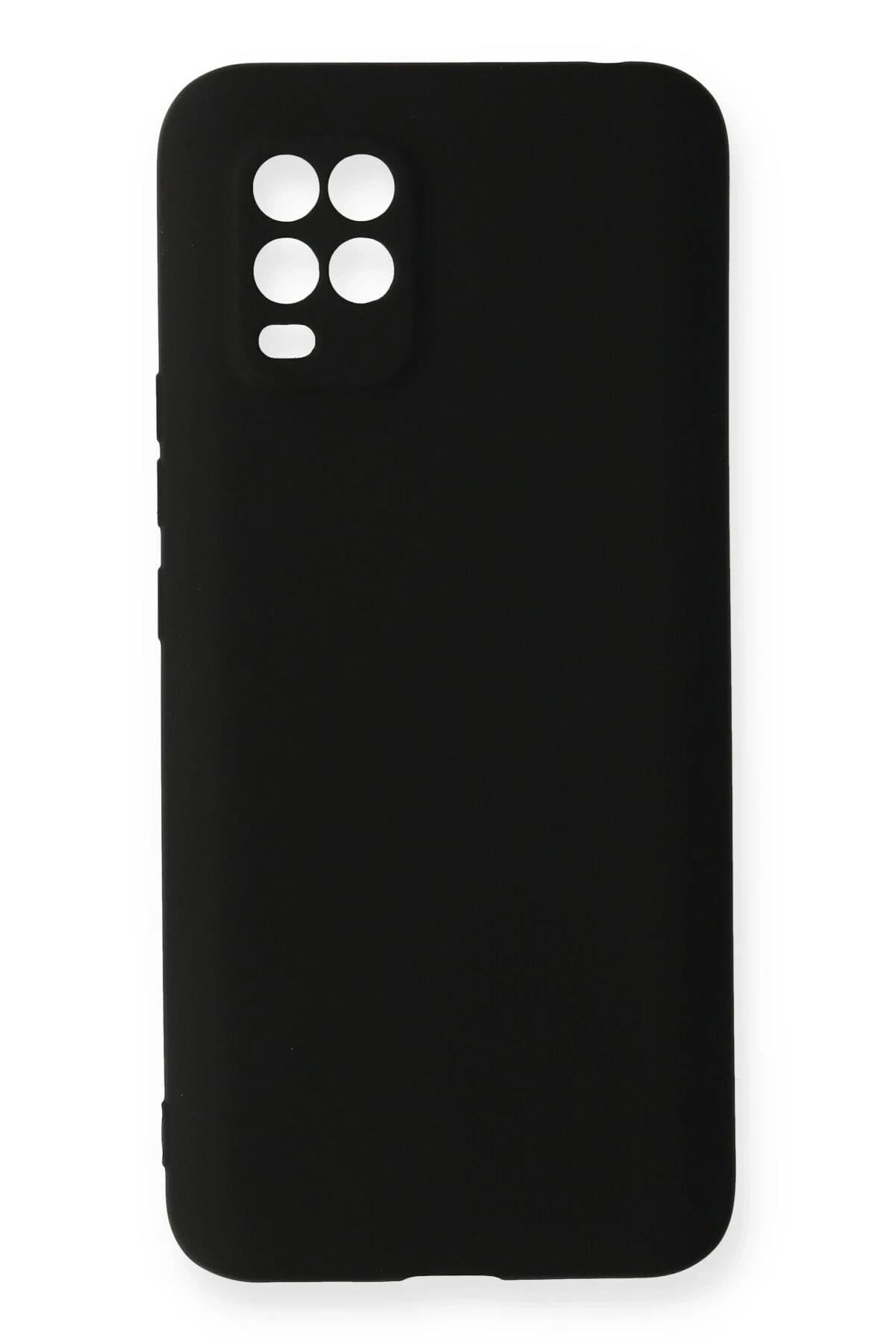 Mey İthalat®   Mi 10 Lite Kılıf First Silikon - Siyah