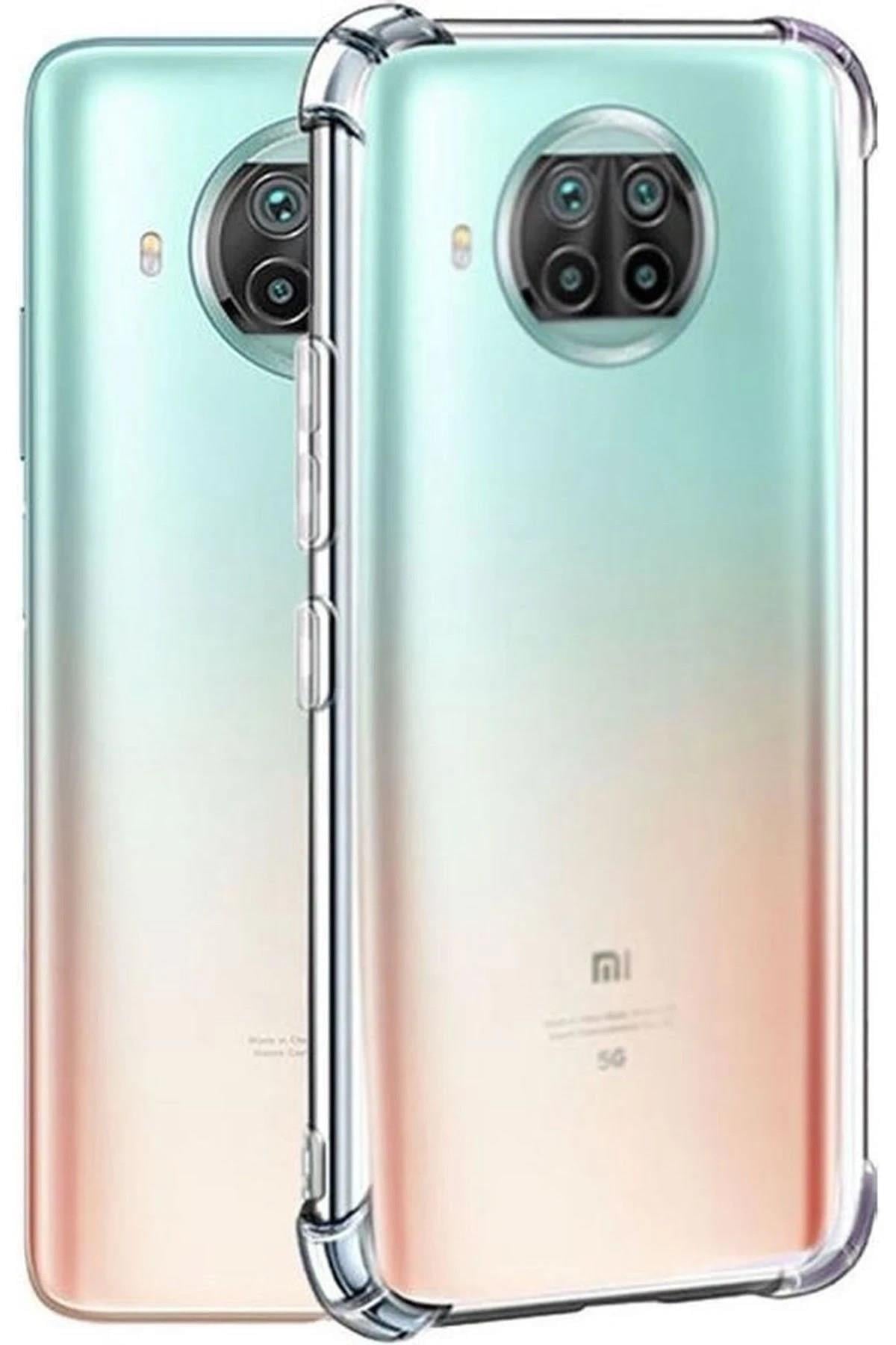 Mey İthalat®   Mi 10T Lite Kılıf Olex Tpu Silikon - Şeffaf