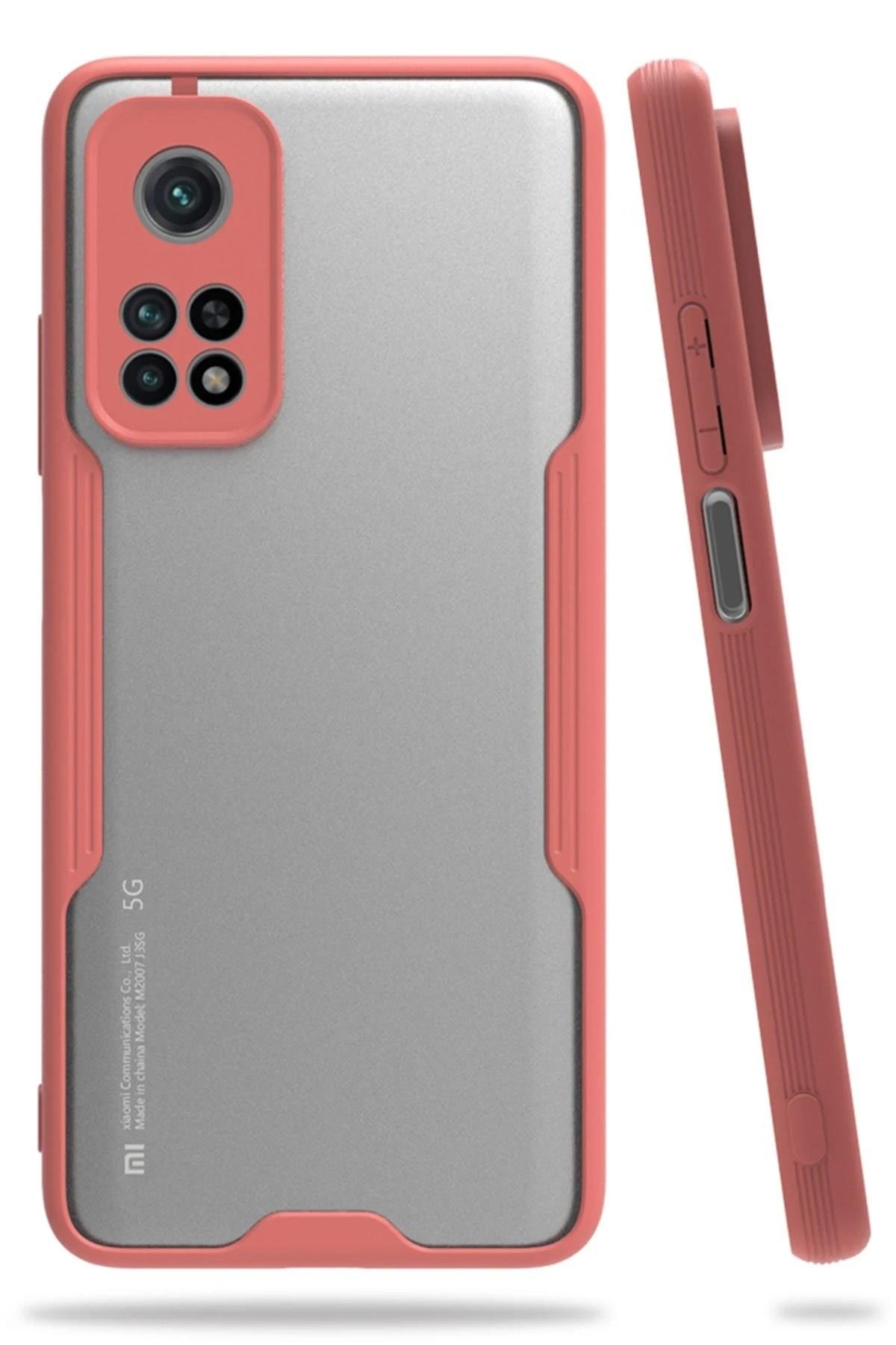 Mey İthalat®   Mi 10T Pro Kılıf Platin Silikon - Pembe