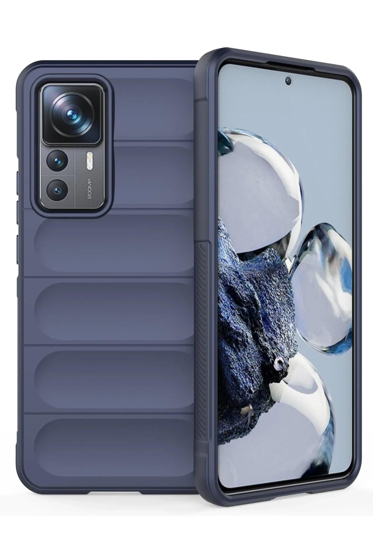 Mey İthalat®   Mi 12T Pro Kılıf Optimum Silikon - Lacivert