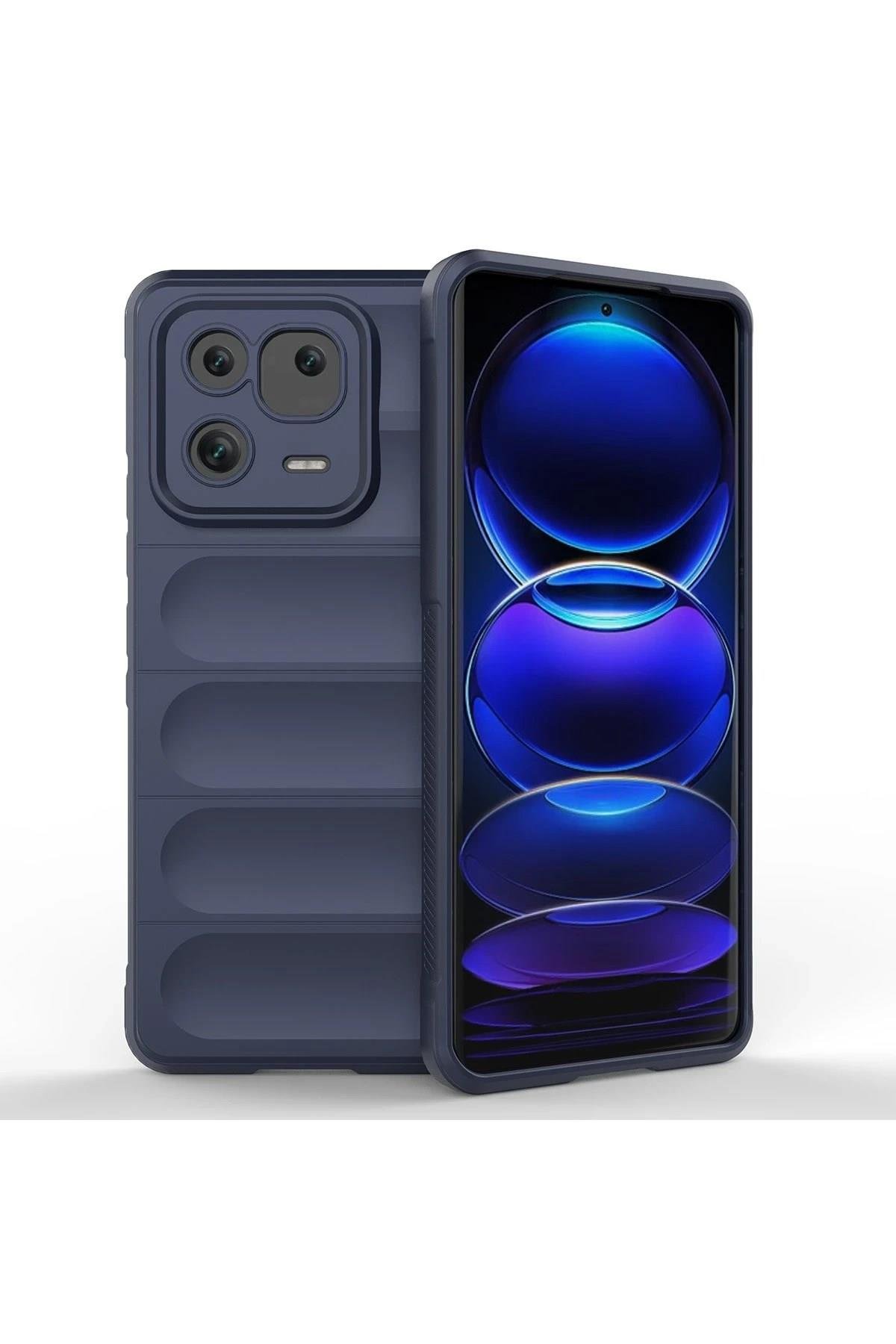 Mey İthalat®   Mi 13 Pro Kılıf Optimum Silikon - Lacivert