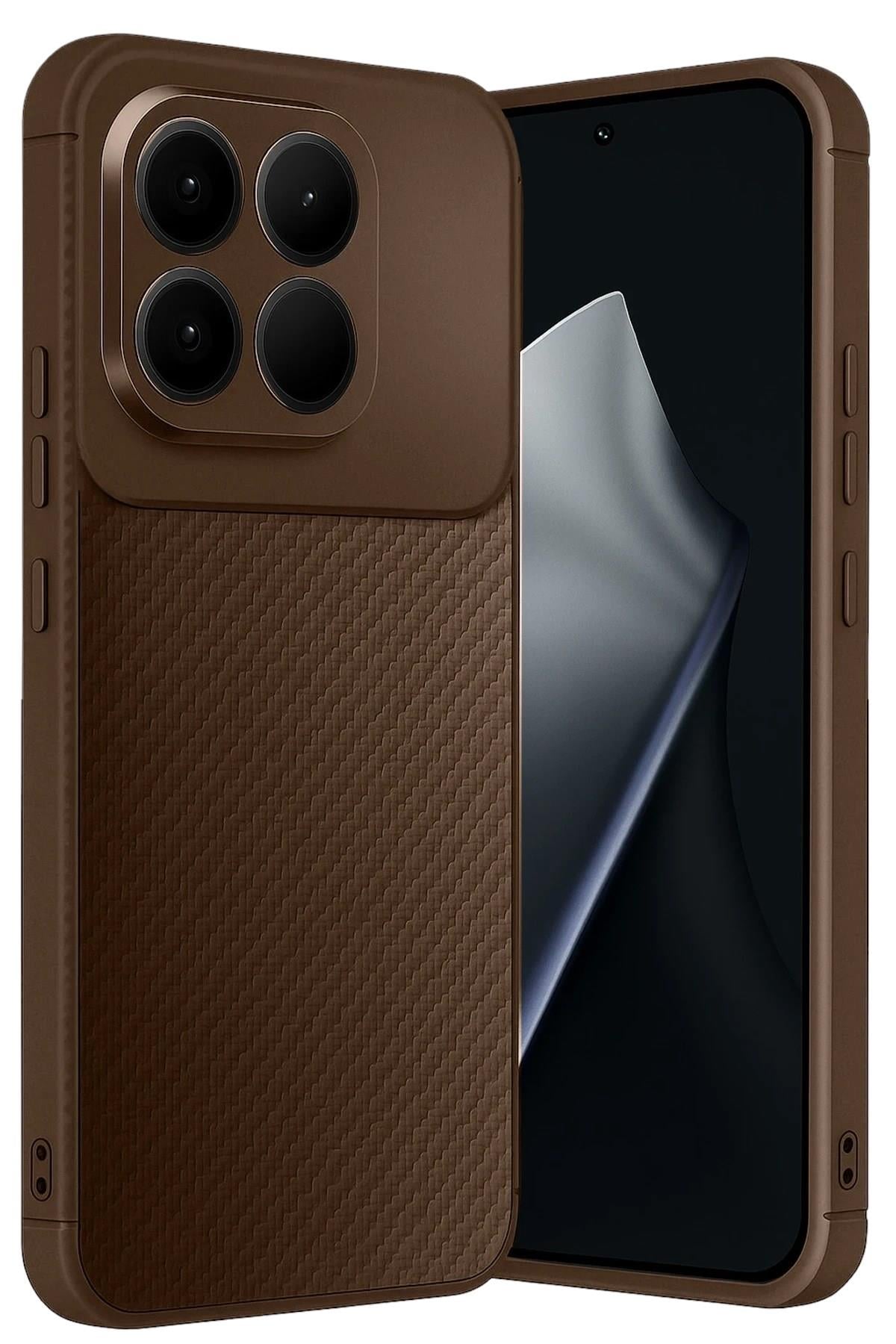 Mey İthalat®   Mi 15T Auto Focus Karbon Kapak - Kahverengi