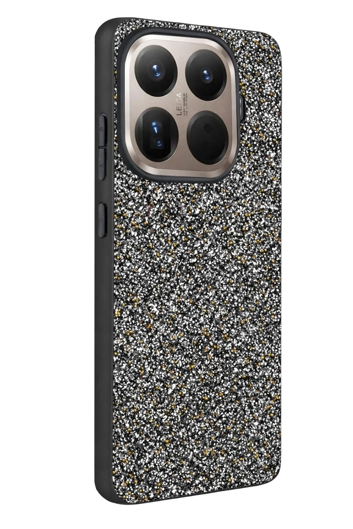 Mey İthalat®   Mi 15T Pro Bright Simli Kapak - Gold