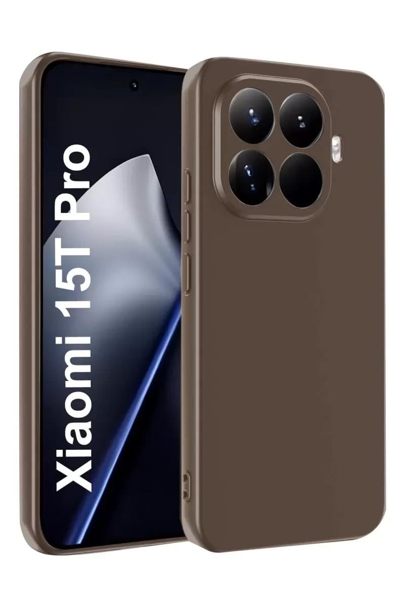 Mey İthalat®   Mi 15T Pro First Silikon - Kahverengi