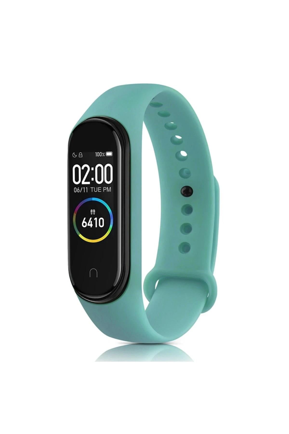 Mey İthalat®   Mi Band 4 Klasik Kordon - Turkuaz