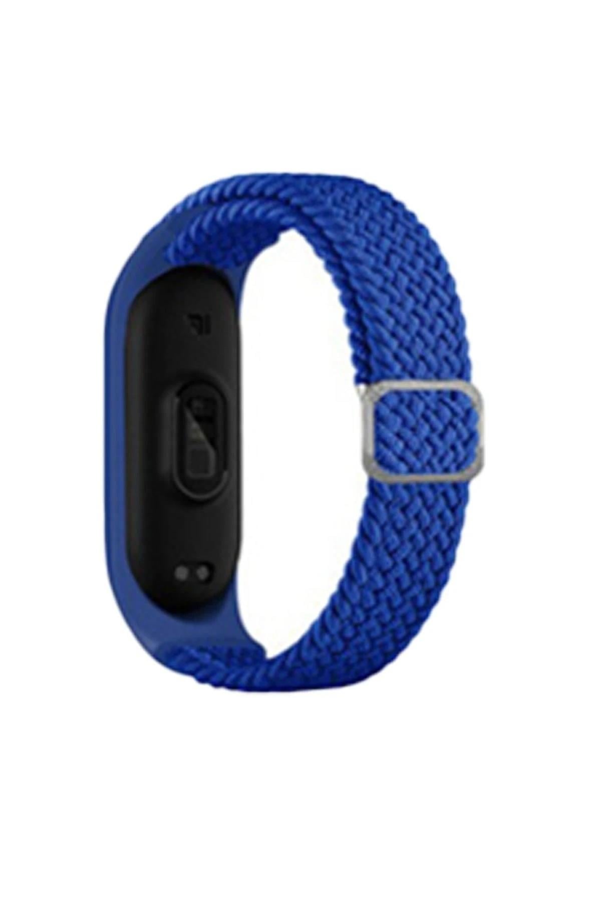 Mey İthalat®   Mi Band 7 Star Kordon - Lacivert