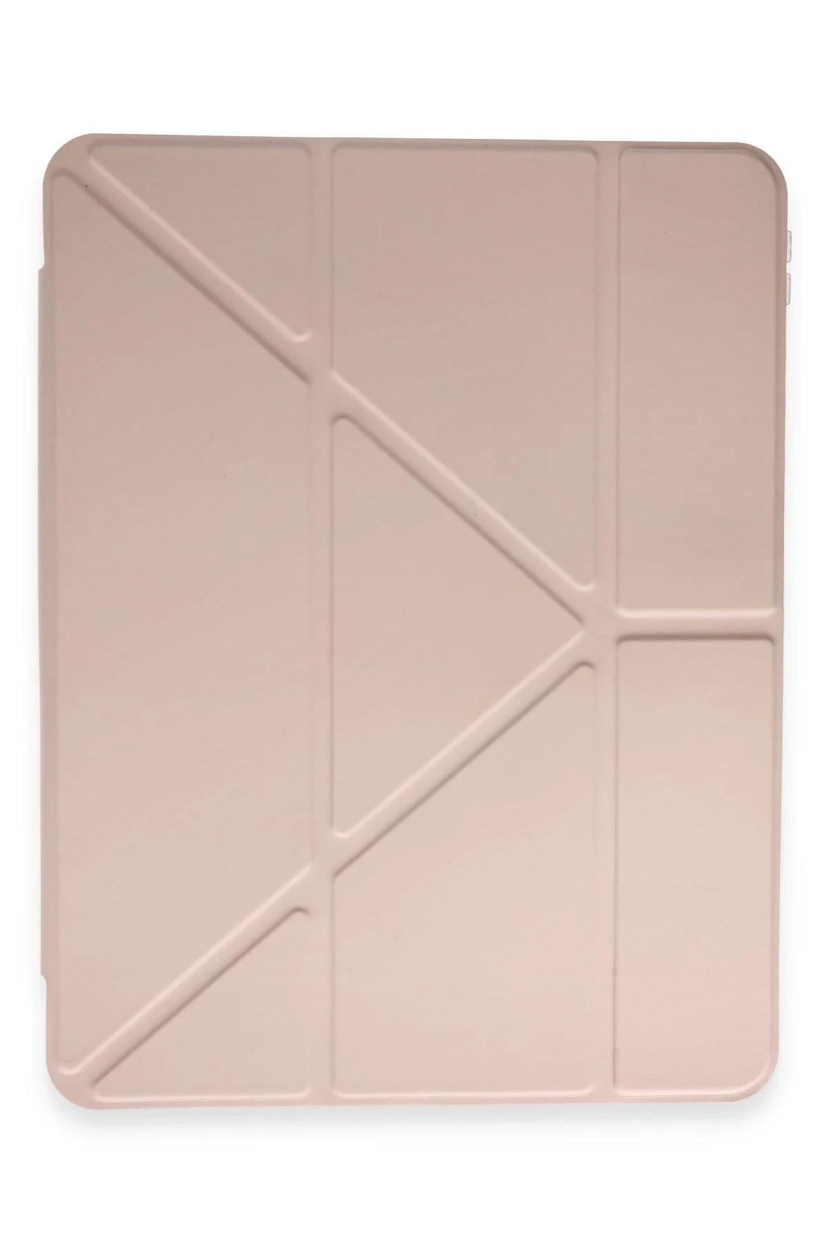 Mey İthalat®   Pad 6 Kılıf Kalemlikli Mars Tablet Kılıfı - Rose Gold