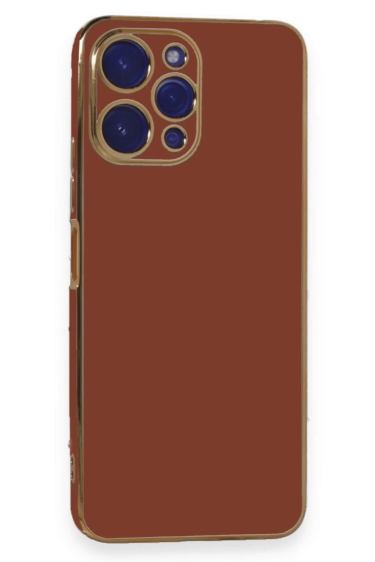 Mey İthalat®   Poco M6 Pro 5G Kılıf Volet Silikon - Kırmızı