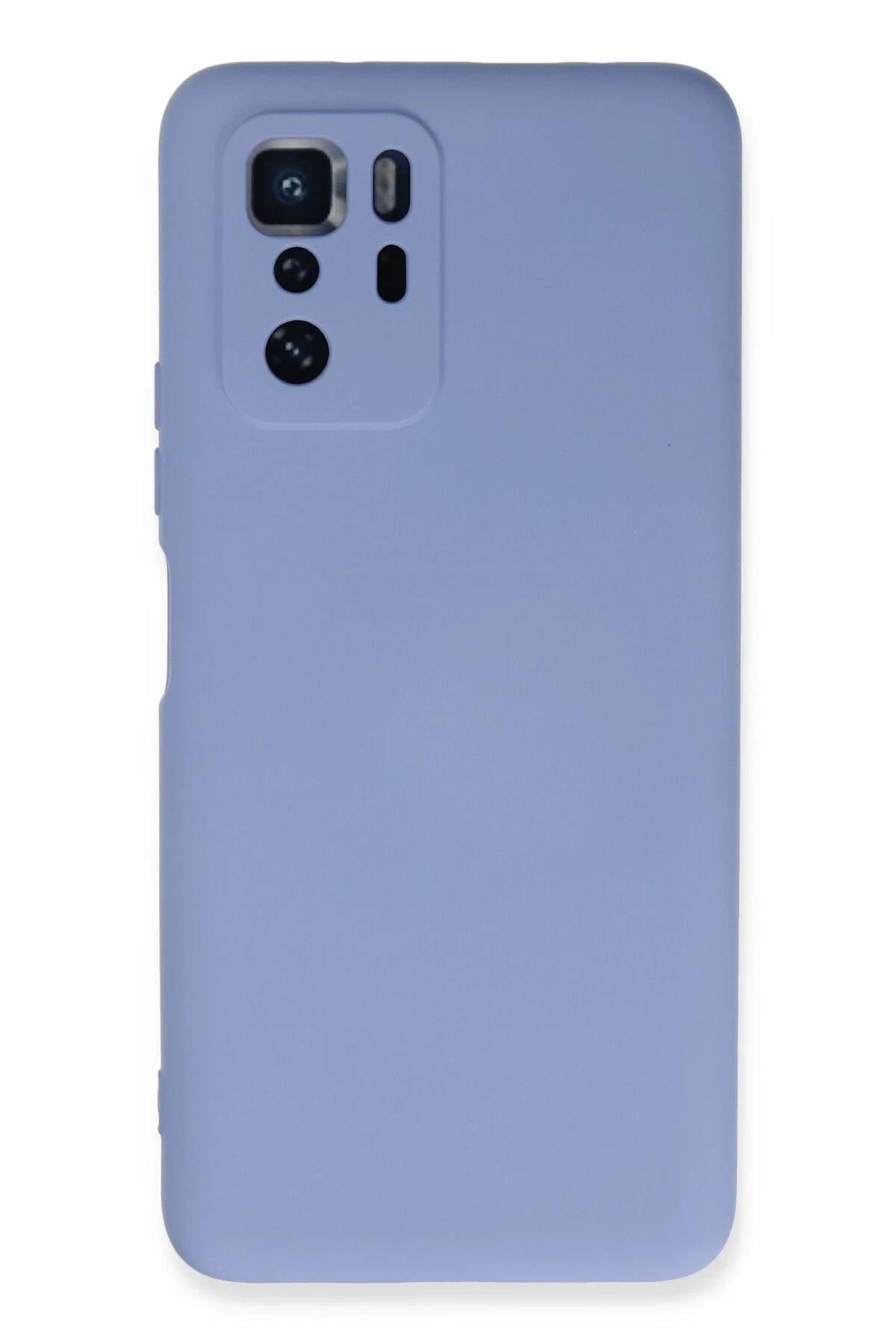 Mey İthalat®   Poco X3 GT Kılıf Nano içi Kadife Silikon - Lila