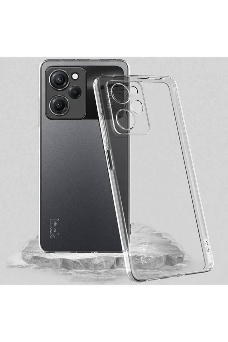 Mey İthalat®   Poco X5 Pro 5G Kılıf Lüx Şeffaf Silikon