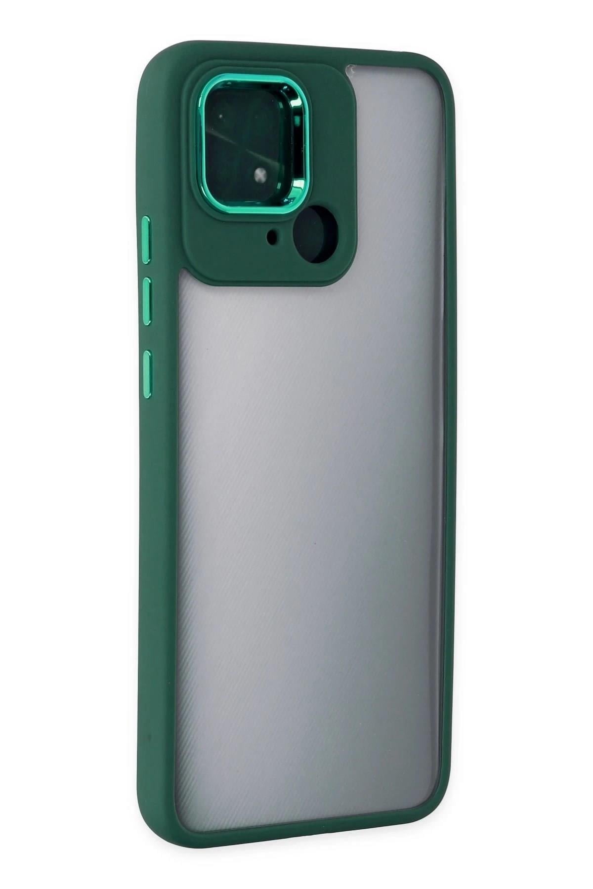 Mey İthalat®   Redmi 10C Kılıf Dora Kapak - Haki Yeşil