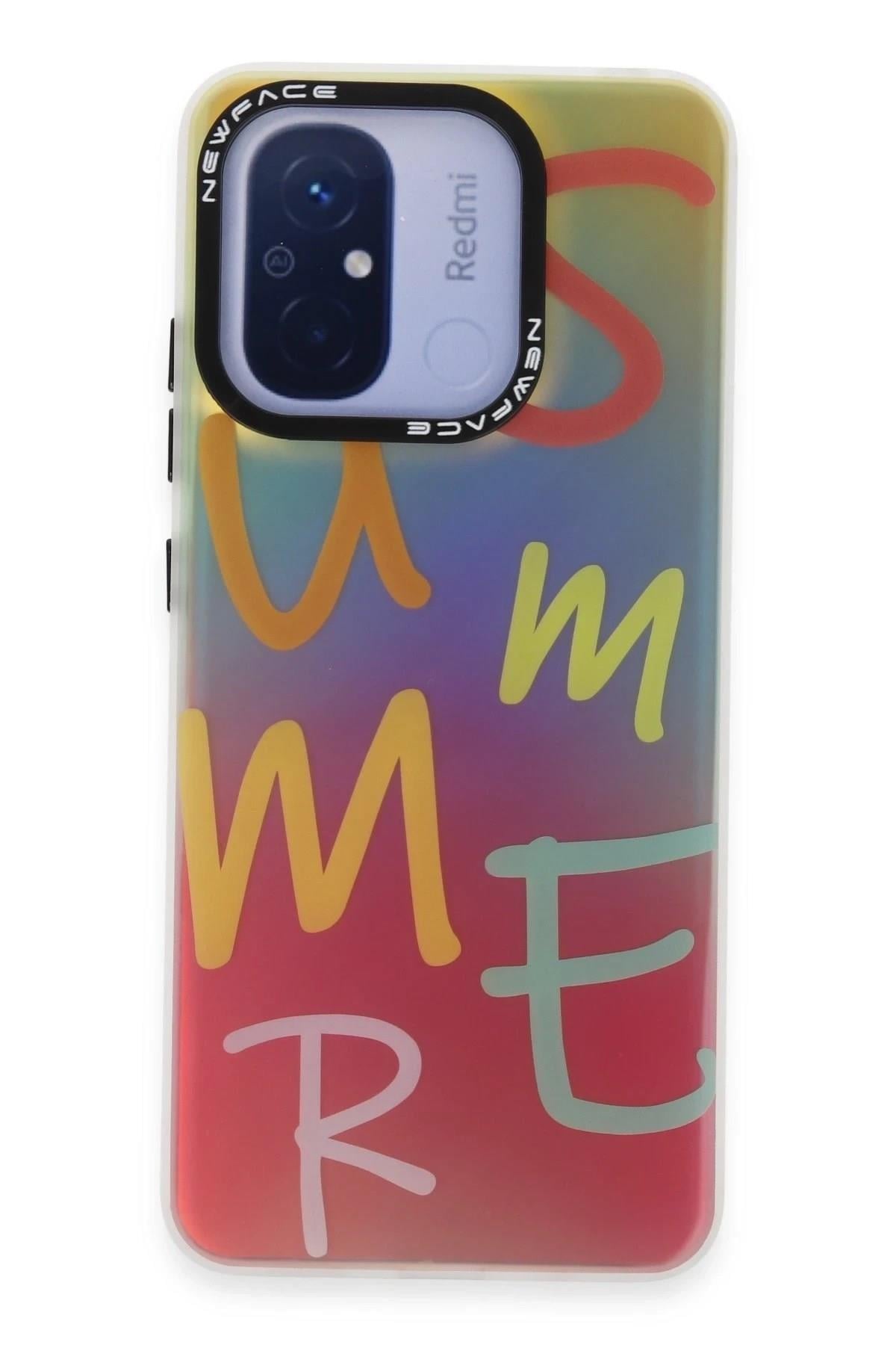 Mey İthalat®   Redmi 12C Kılıf Estoril Desenli Kapak - Estoril - 3