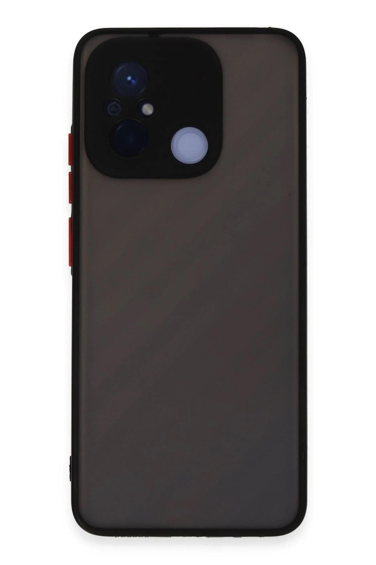 Mey İthalat®   Redmi 12C Kılıf Montreal Silikon Kapak - Siyah
