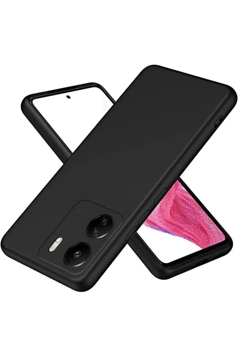 Mey İthalat®   Redmi 13C Kılıf First Silikon - Siyah