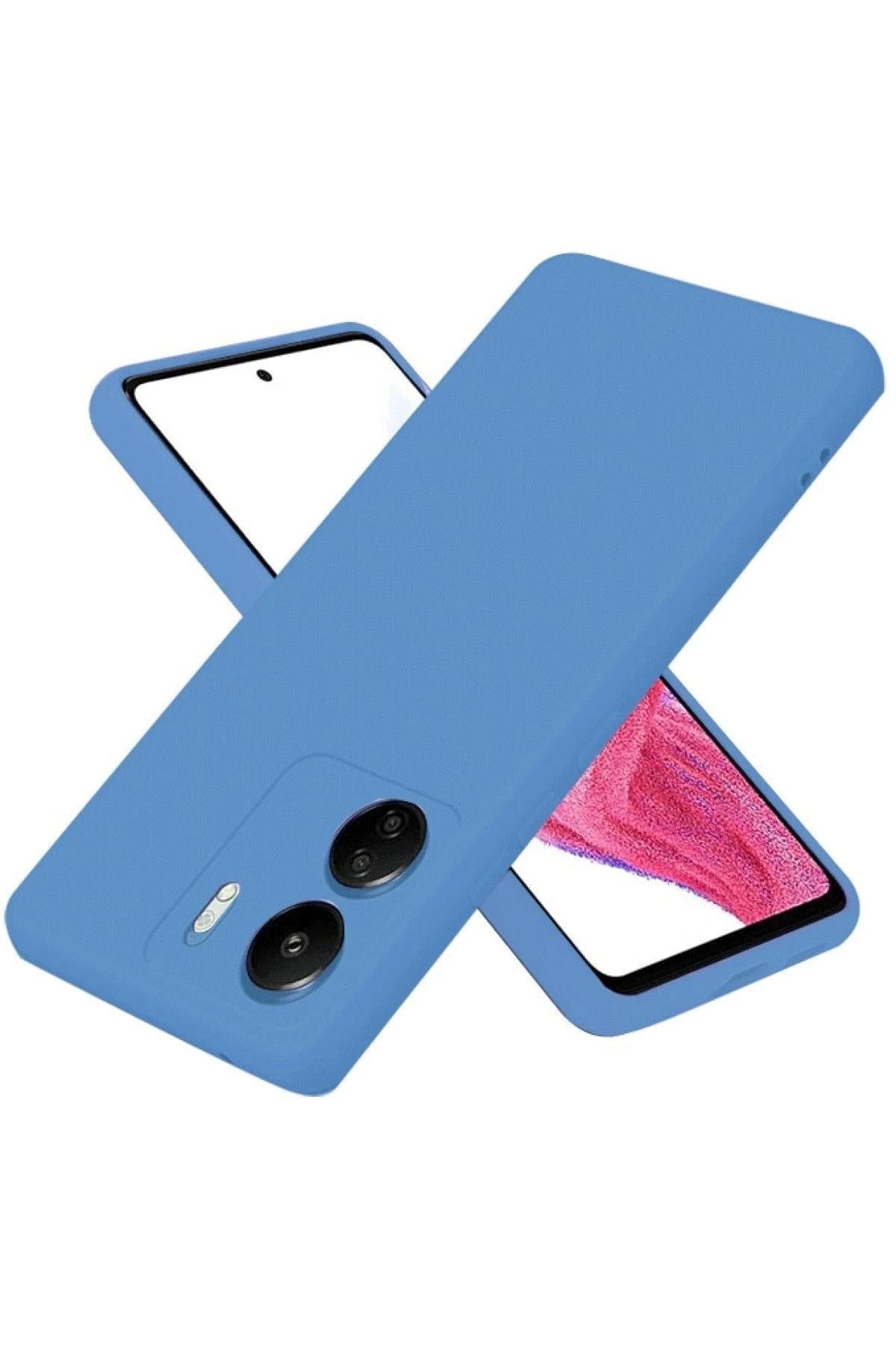 Mey İthalat®   Redmi 13C Kılıf First Silikon - Kırmızı