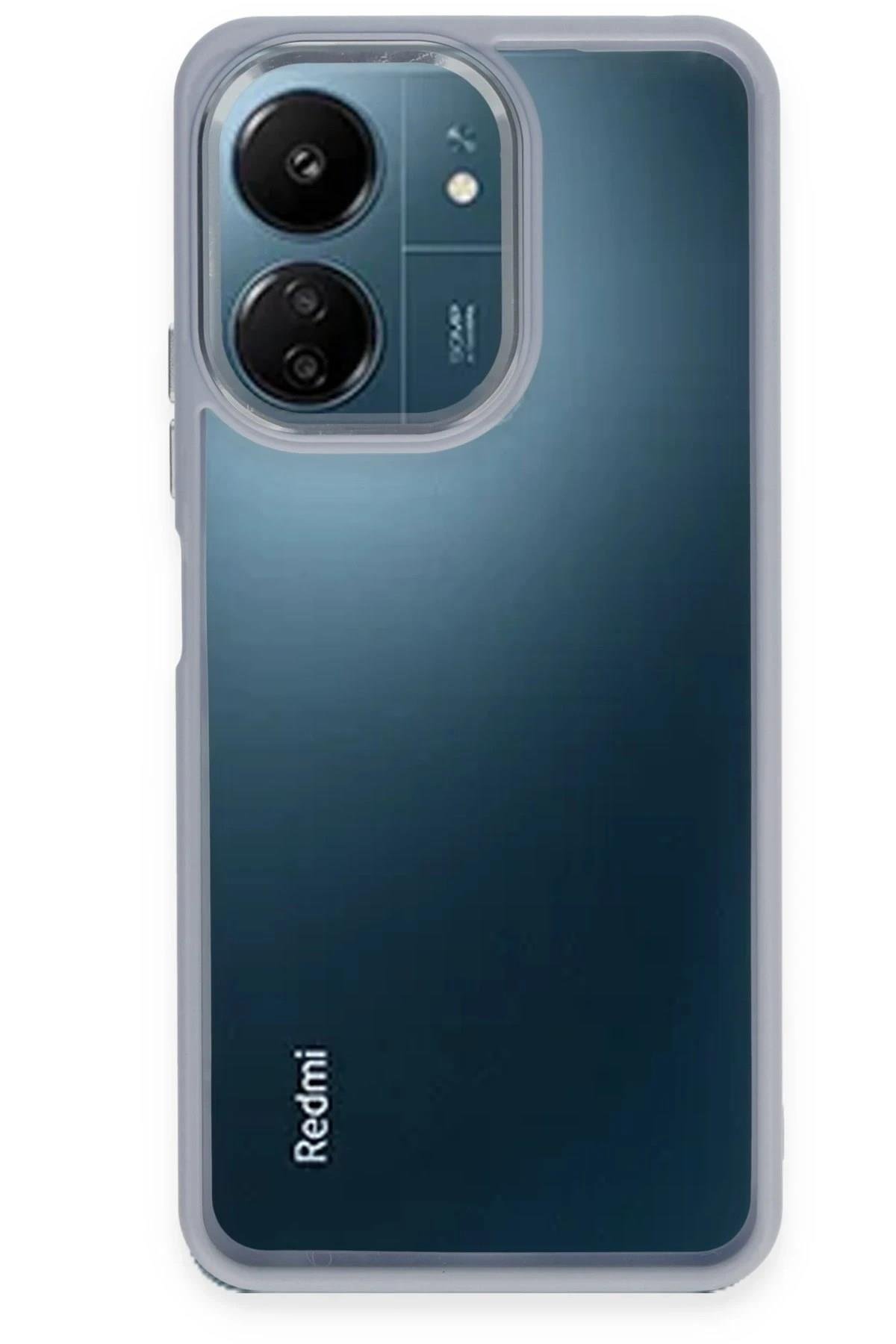 Mey İthalat®   Redmi 13C Kılıf Power Silikon - Sierra Blue