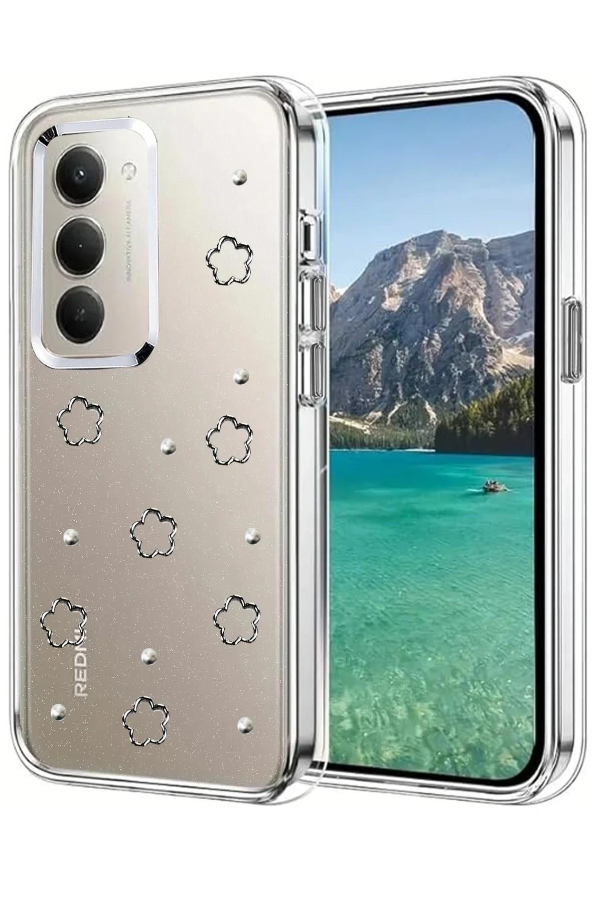 Mey İthalat®   Redmi 15 4G Fiyonk Desenli Kapak - Desen 2