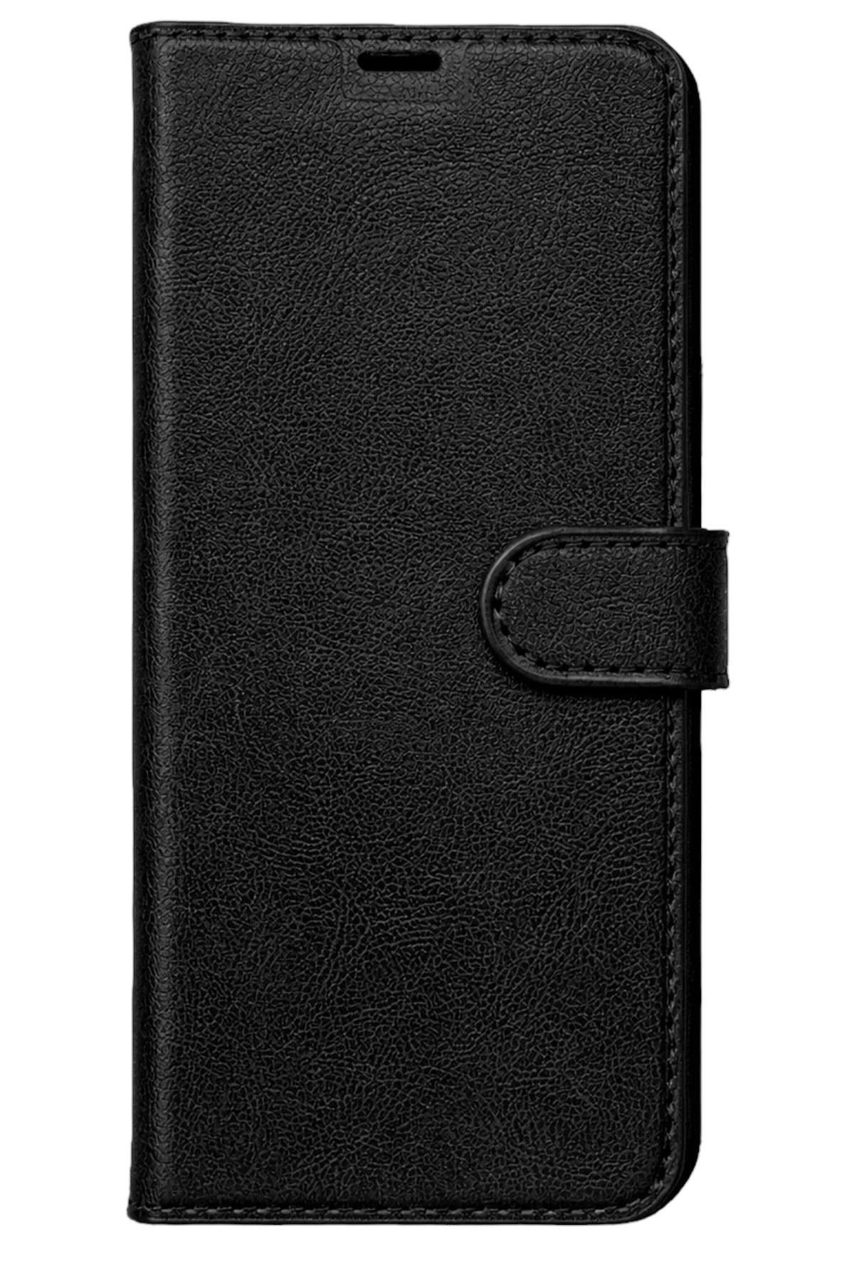 Mey İthalat®   Redmi 15 5G Trend S Plus Kapaklı Kılıf - Siyah