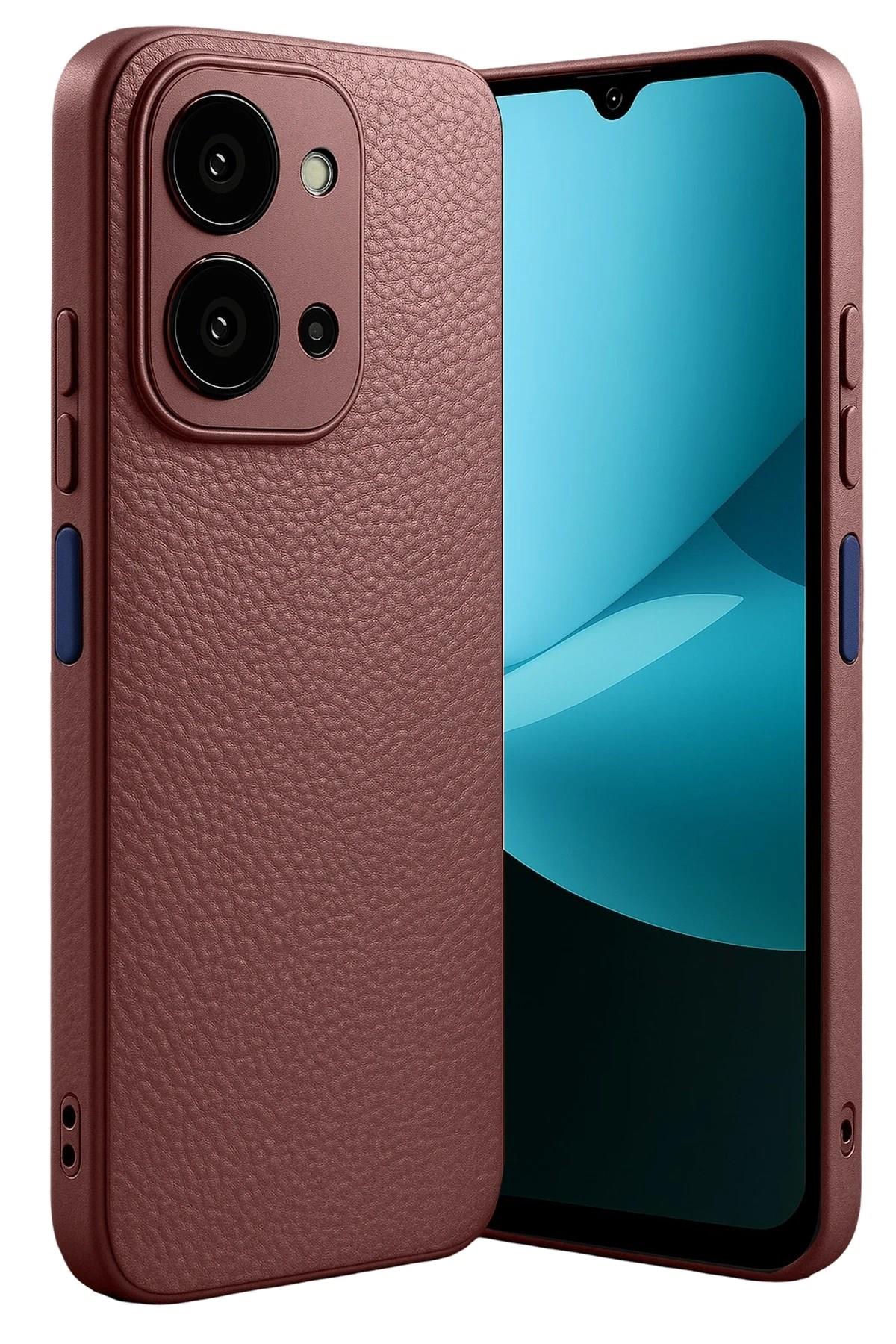 Mey İthalat®   Redmi 15C 4G Thermax Silikon Kılıf - Bordo