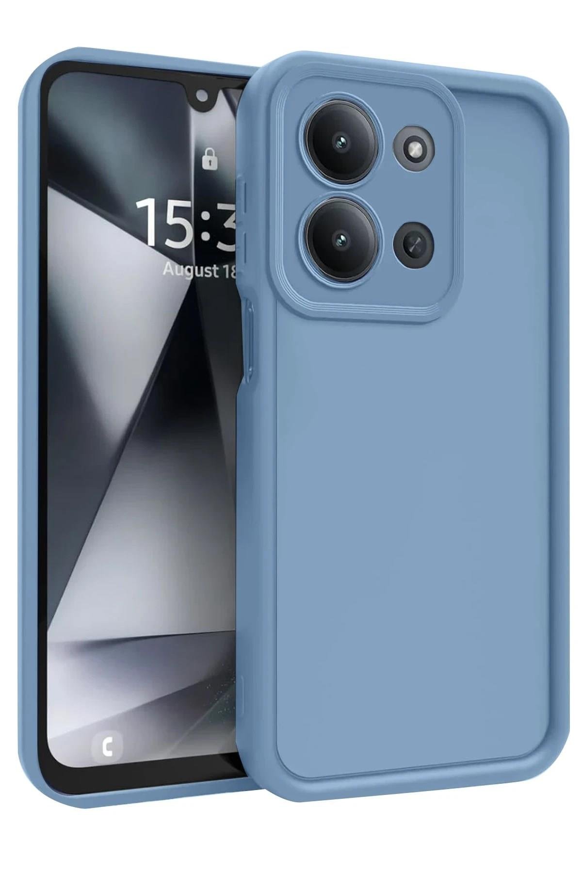 Mey İthalat®   Redmi 15C 4G Viera Silikon - Mavi