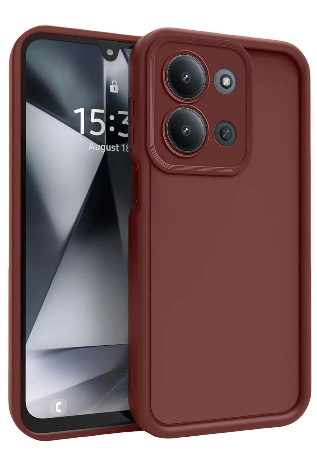 Mey İthalat®   Redmi 15C 4G Viera Silikon - Bordo
