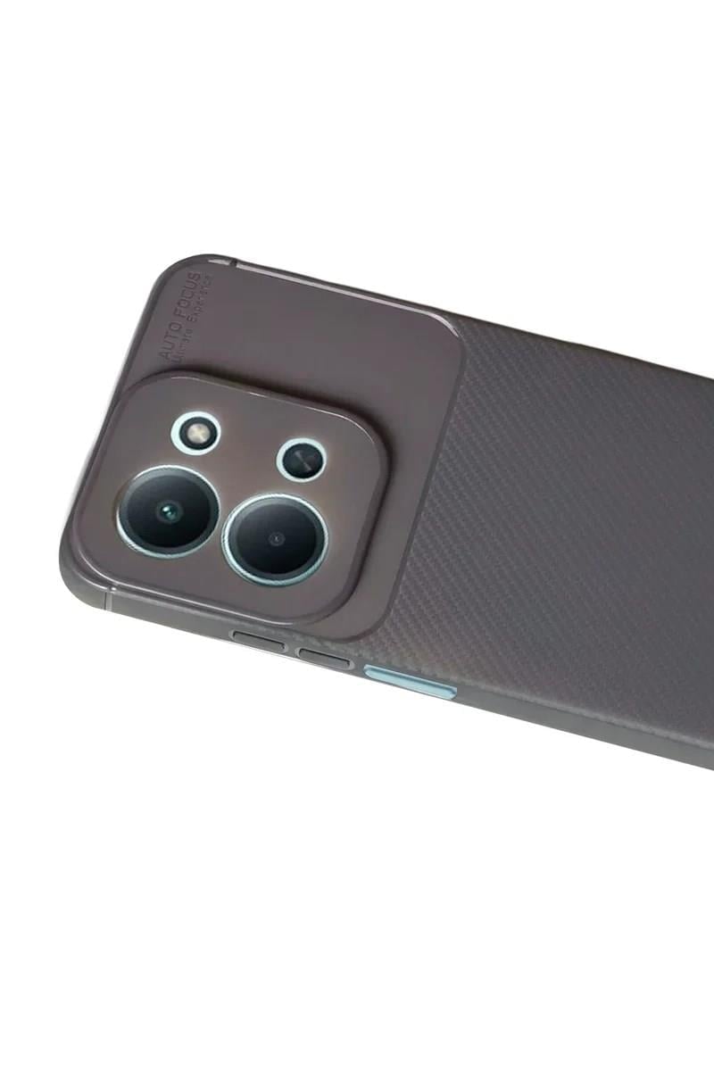 Mey İthalat®   Redmi 15C 5G Auto Focus Karbon Kapak - Gri