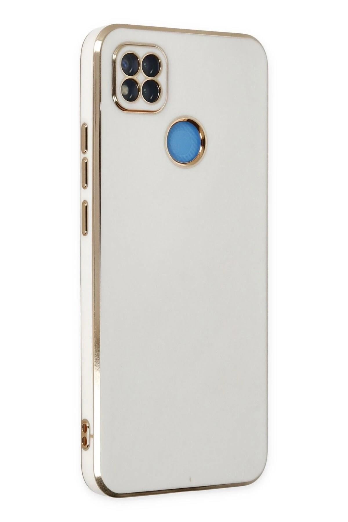 Mey İthalat®   Redmi 9C Kılıf Volet Silikon - Beyaz
