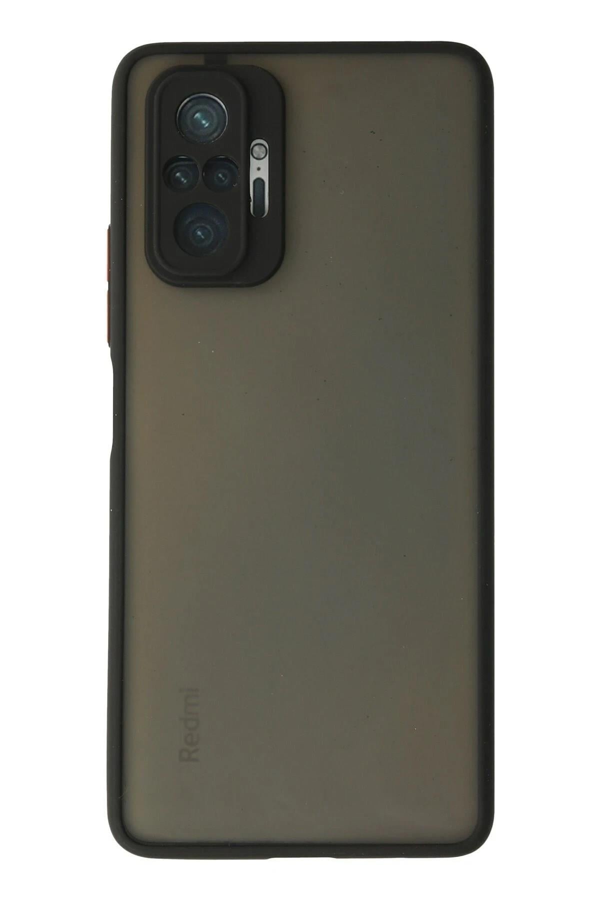 Mey İthalat®   Redmi Note 10 Pro Kılıf Montreal Silikon Kapak - Siyah
