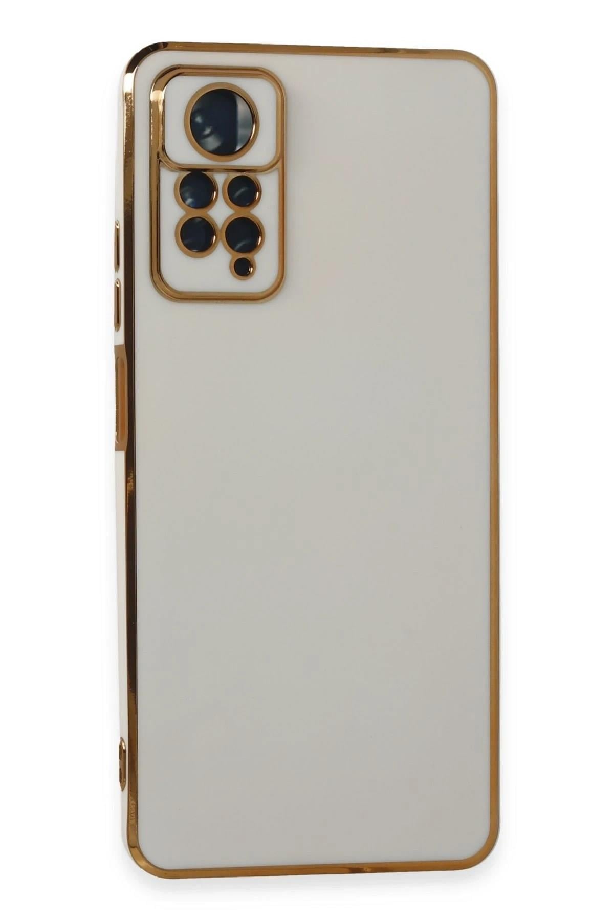 Mey İthalat®   Redmi Note 11 Pro Kılıf Volet Silikon - Beyaz