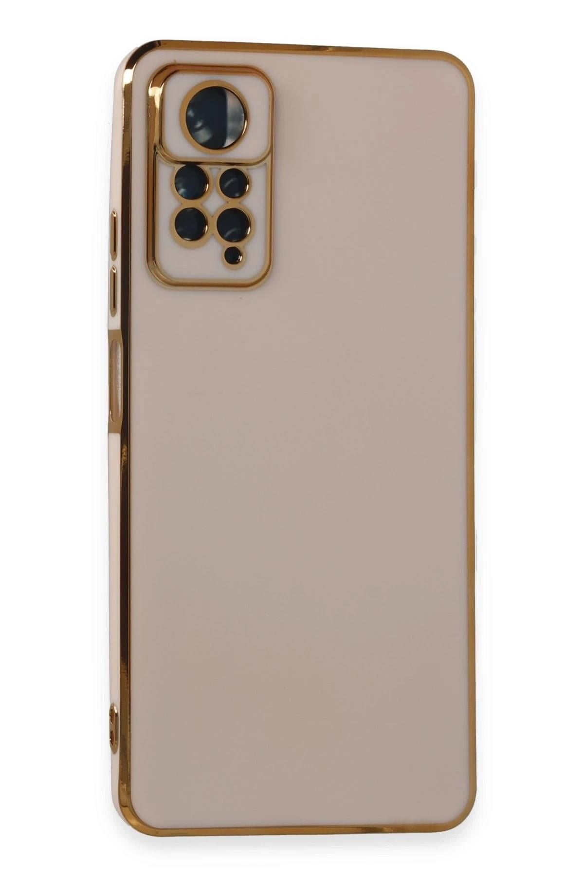 Mey İthalat®   Redmi Note 11 Pro Kılıf Volet Silikon - Pembe