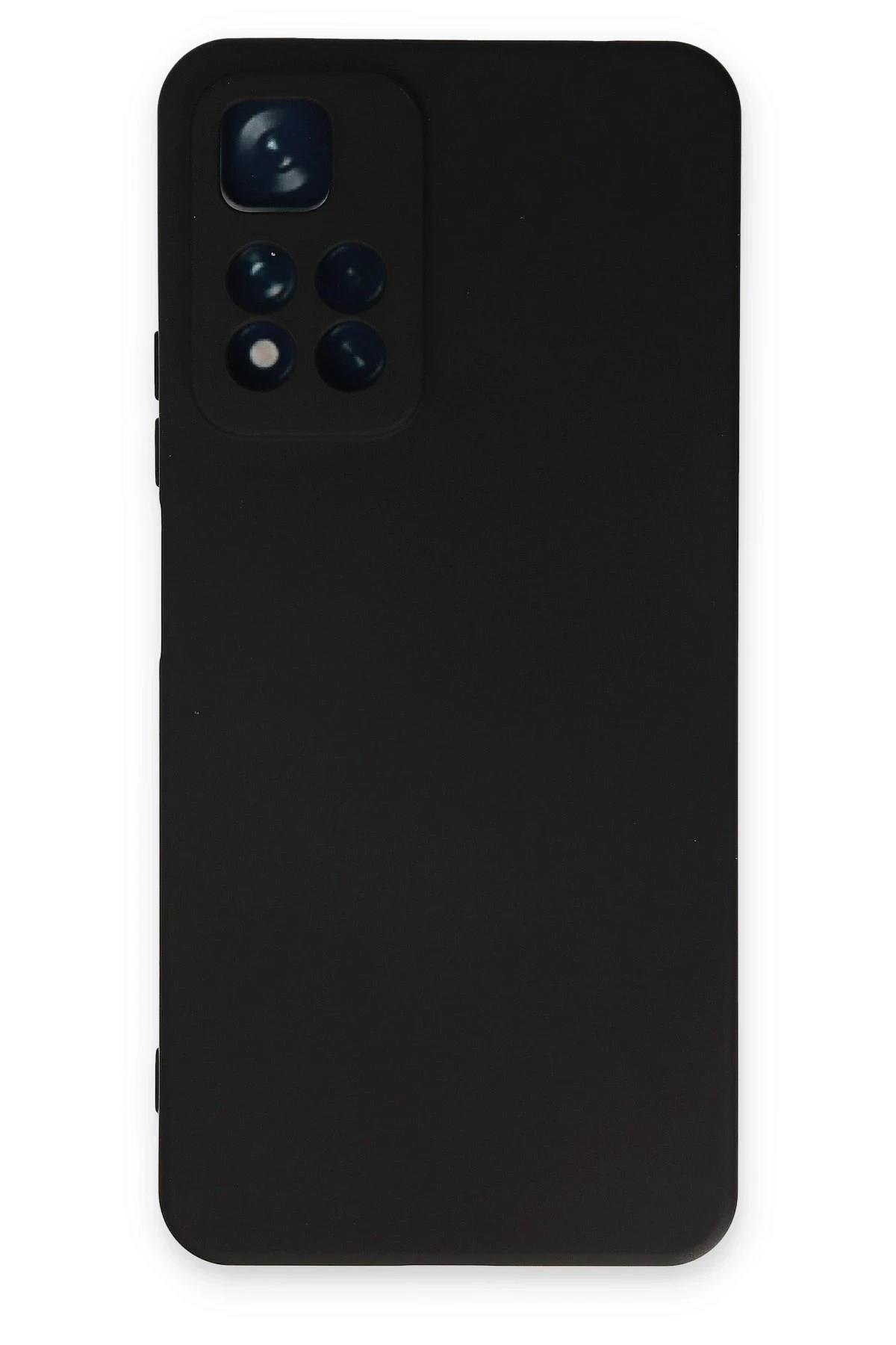 Mey İthalat®   Redmi Note 11 Pro Plus 5G Kılıf Nano içi Kadife Silikon - Siyah