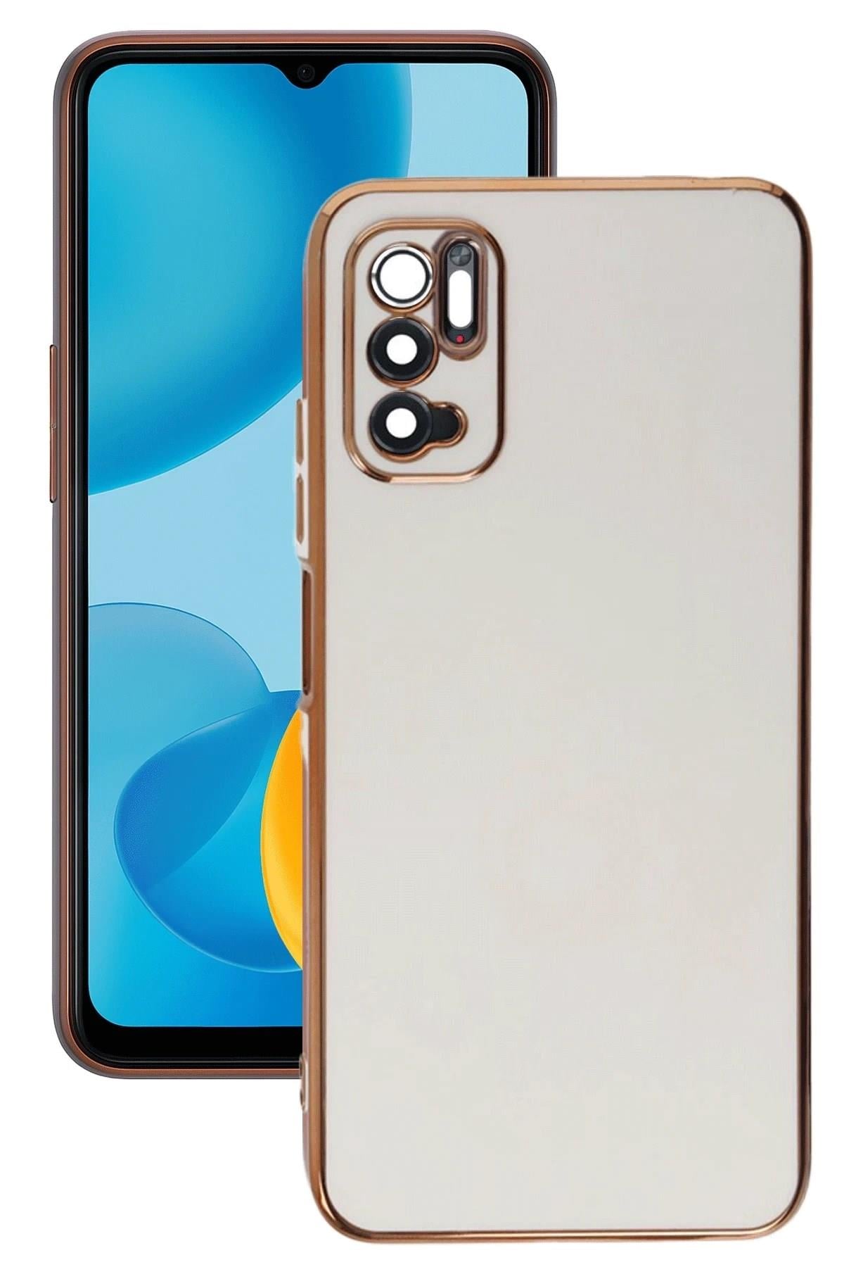 Mey İthalat®   Redmi Note 11 SE Kılıf Volet Silikon - Beyaz