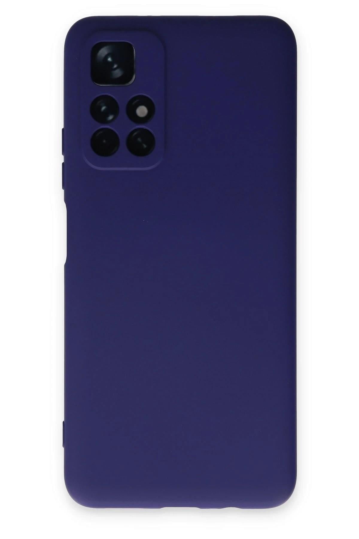 Mey İthalat®   Redmi Note 11T Kılıf Nano içi Kadife Silikon - Mor