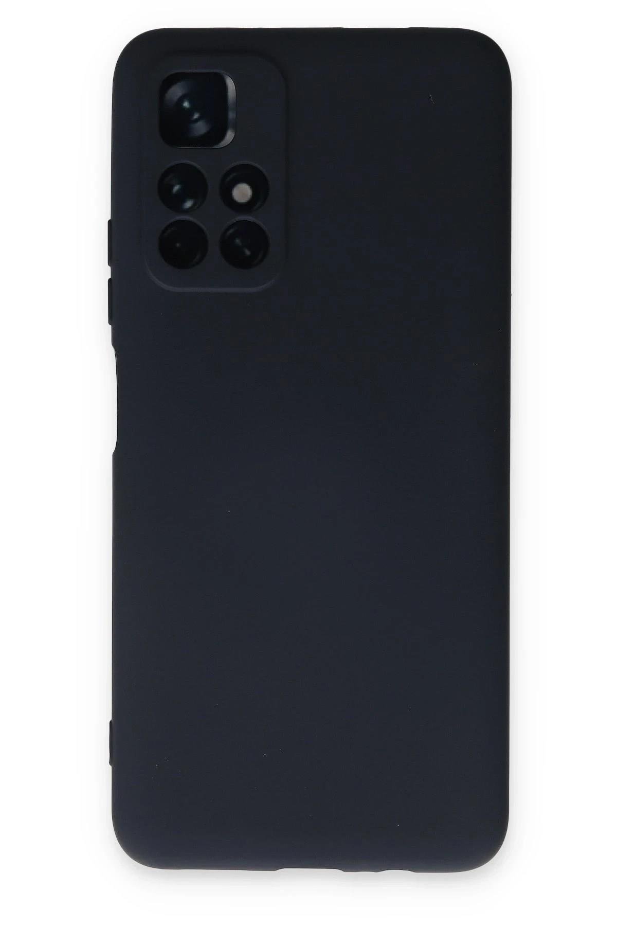 Mey İthalat®   Redmi Note 11T Kılıf Nano içi Kadife Silikon - Lacivert