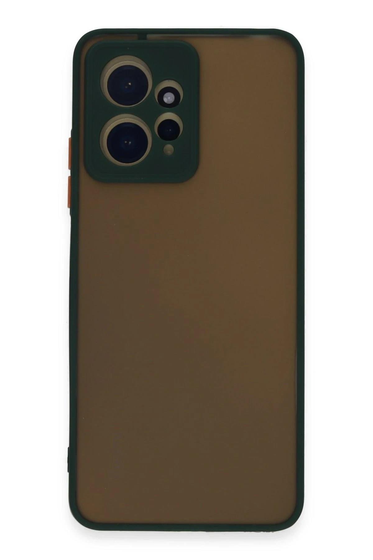 Mey İthalat®   Redmi Note 12 4G Kılıf Montreal Silikon Kapak - Yeşil