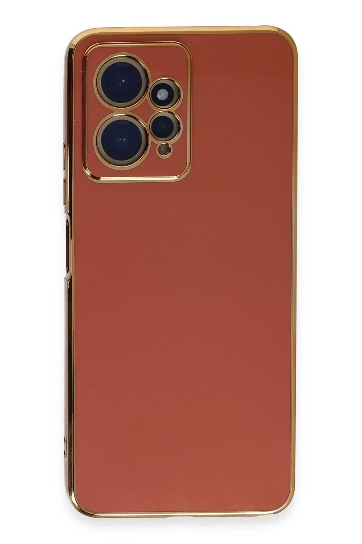 Mey İthalat®   Redmi Note 12 4G Kılıf Volet Silikon - Kırmızı