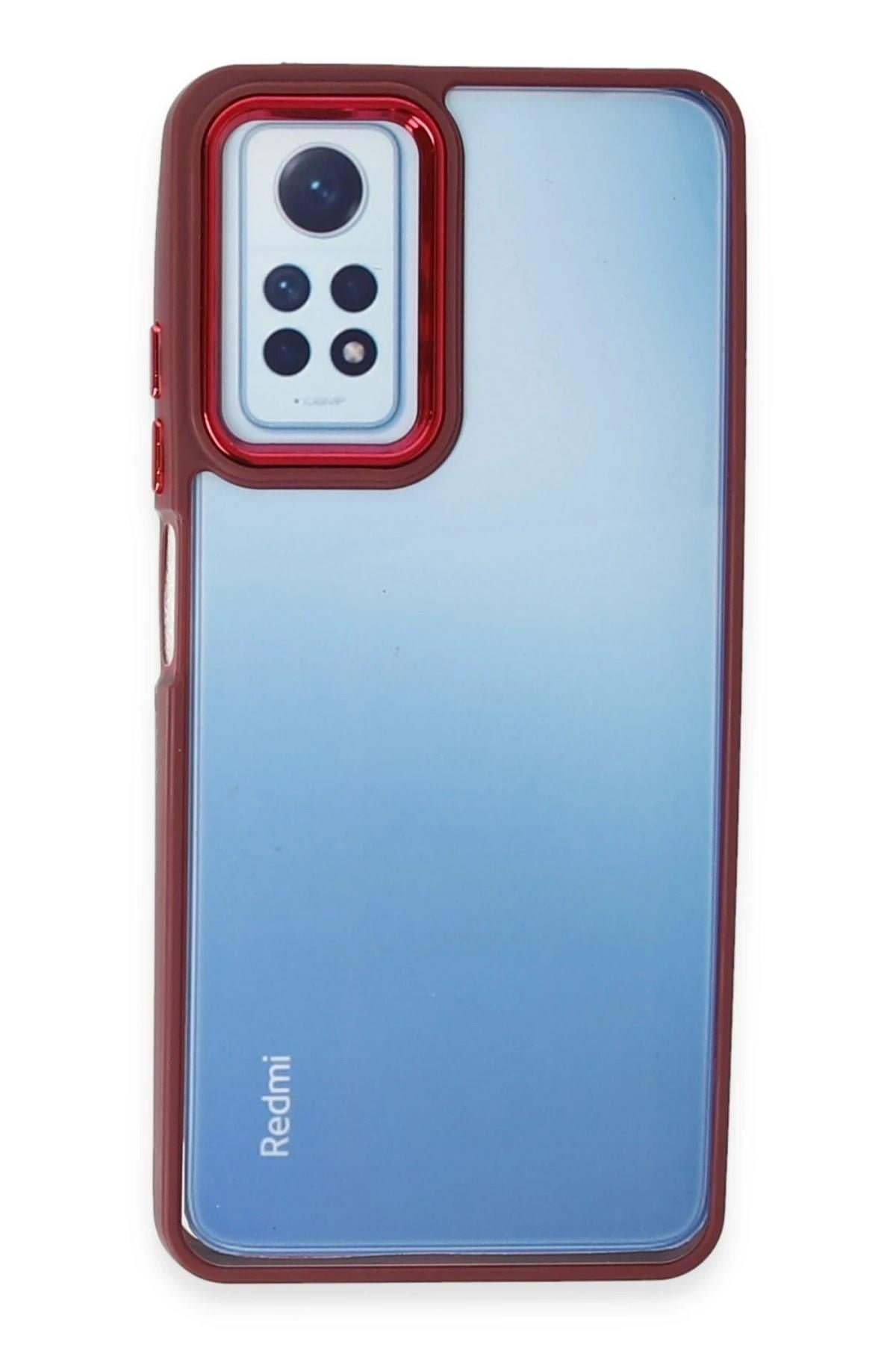 Mey İthalat®   Redmi Note 12 Pro 4G Kılıf Dora Kapak - Kırmızı