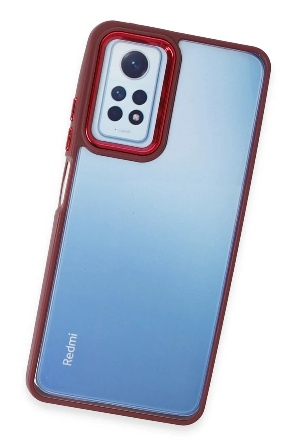 Mey İthalat®   Redmi Note 12 Pro 4G Kılıf Volet Silikon - Siyah