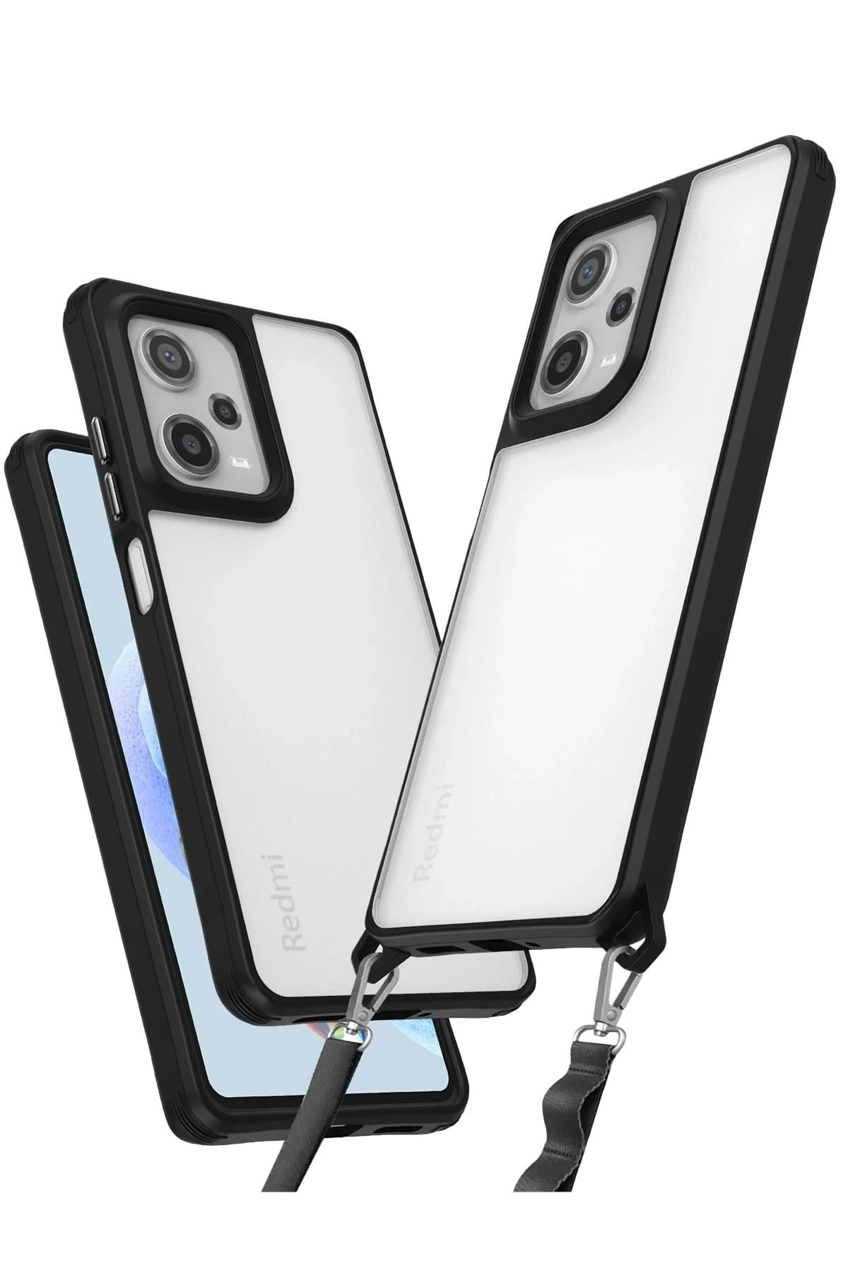 Mey İthalat®   Redmi Note 12 Pro 5G Kılıf Penta Silikon Kılıf - Siyah