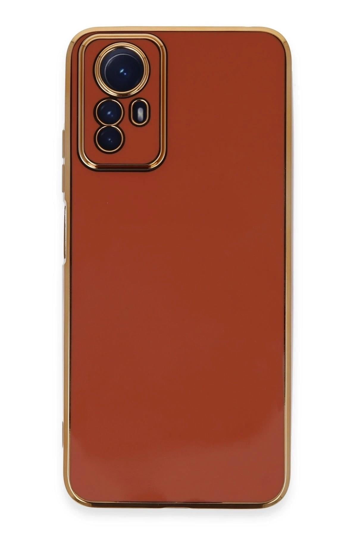 Mey İthalat®   Redmi Note 12S Kılıf Volet Silikon - Kırmızı