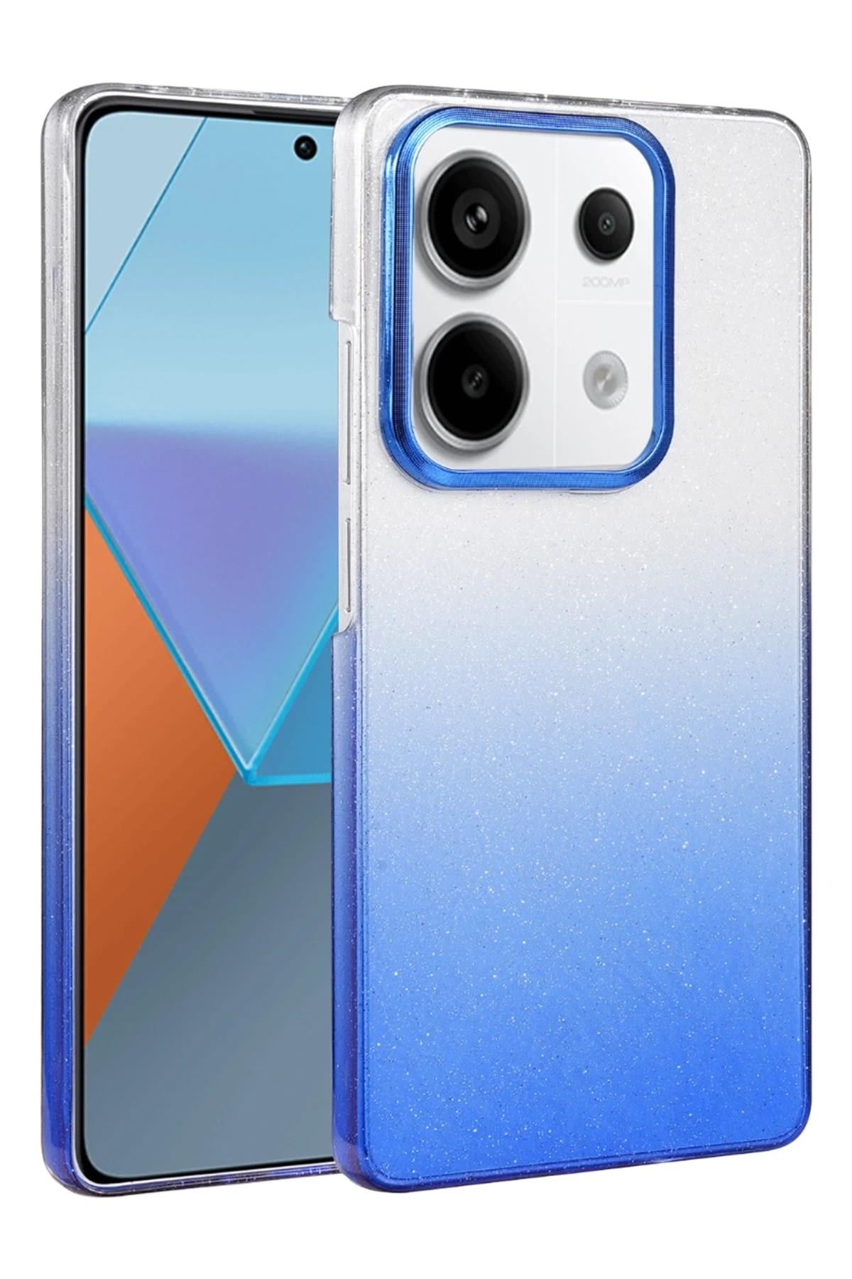 Mey İthalat®   Redmi Note 13 Pro 4G Glossy Kapak - Mavi