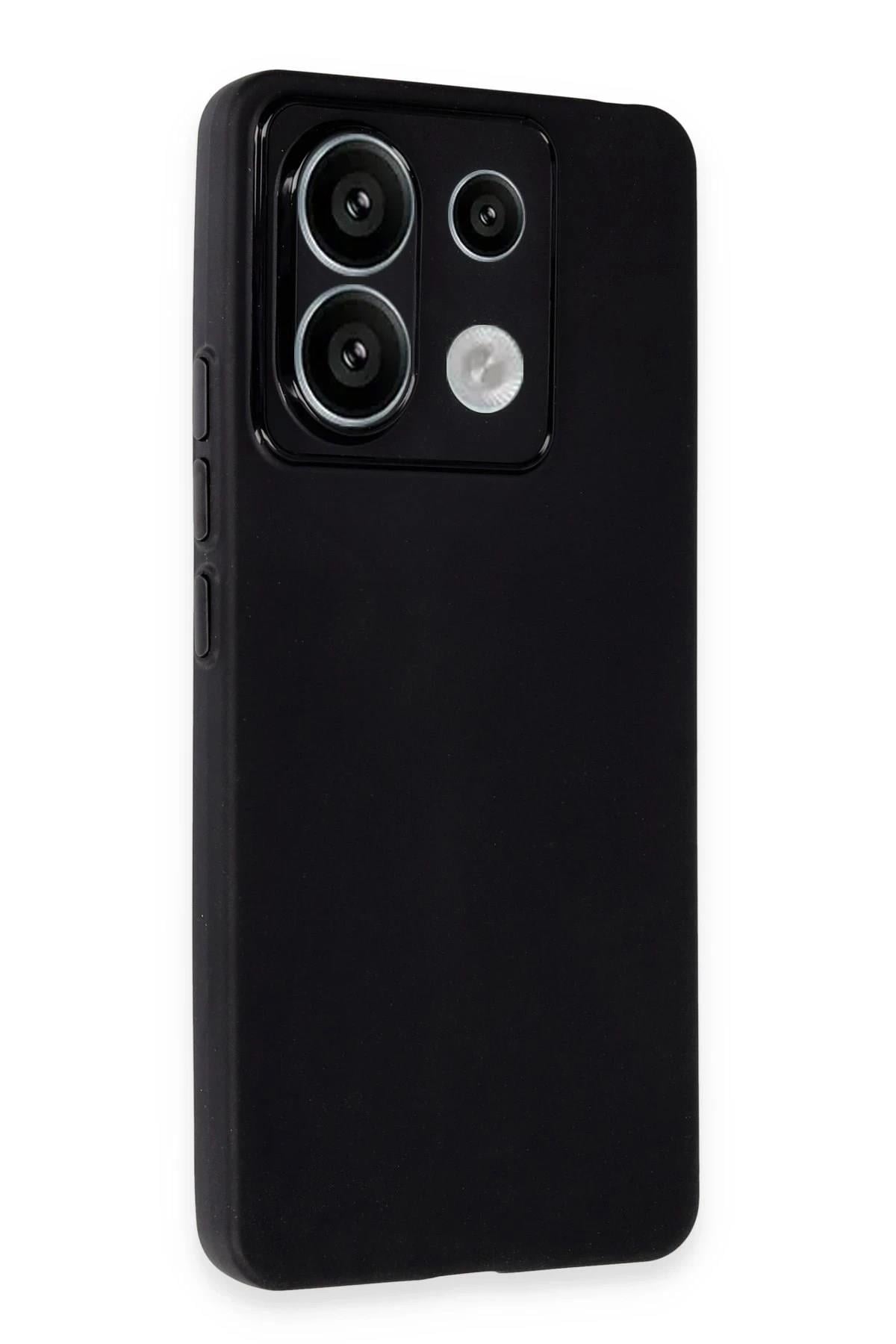 Mey İthalat®   Redmi Note 13 Pro 5G Kılıf Puma Silikon - Siyah