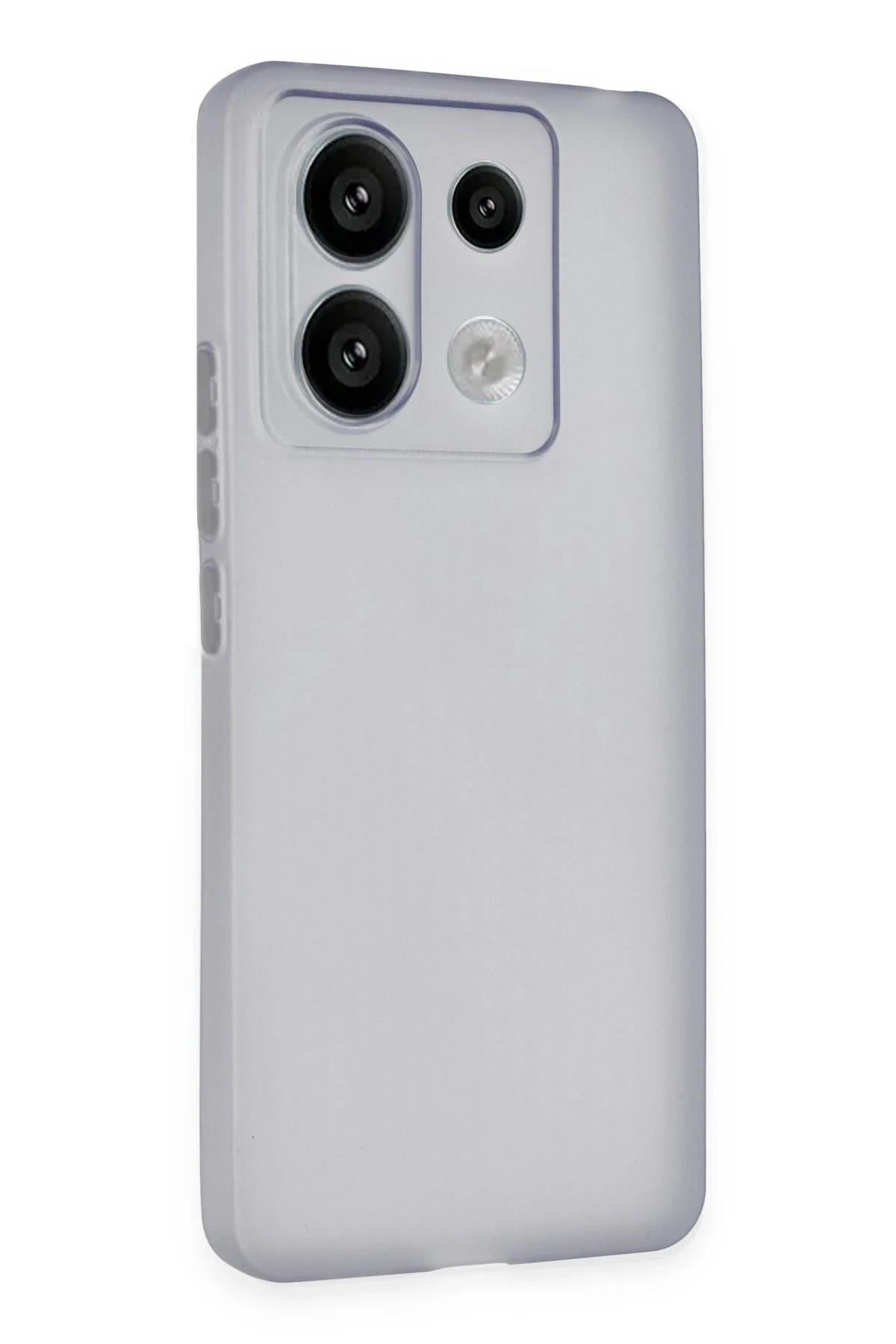 Mey İthalat®   Redmi Note 13 Pro 5G Kılıf Puma Silikon - Mor