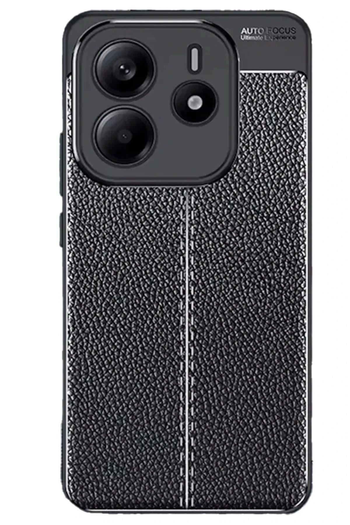 Mey İthalat®   Redmi Note 14 4G Kılıf Auto Focus Kapak - Siyah