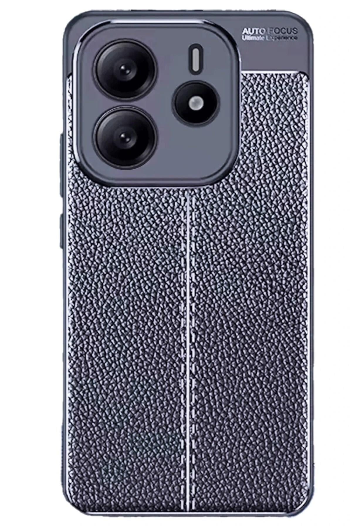 Mey İthalat®   Redmi Note 14 4G Kılıf Auto Focus Kapak - Lacivert