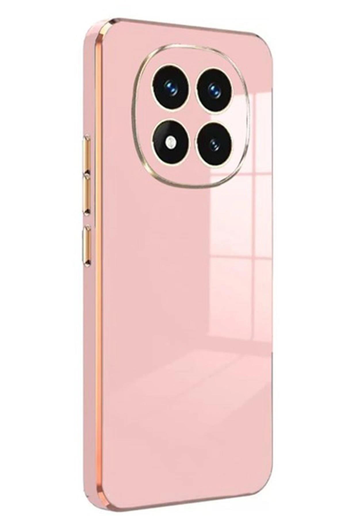 Mey İthalat®   Redmi Note 14 Pro 4G Kılıf Volet Silikon - Pembe